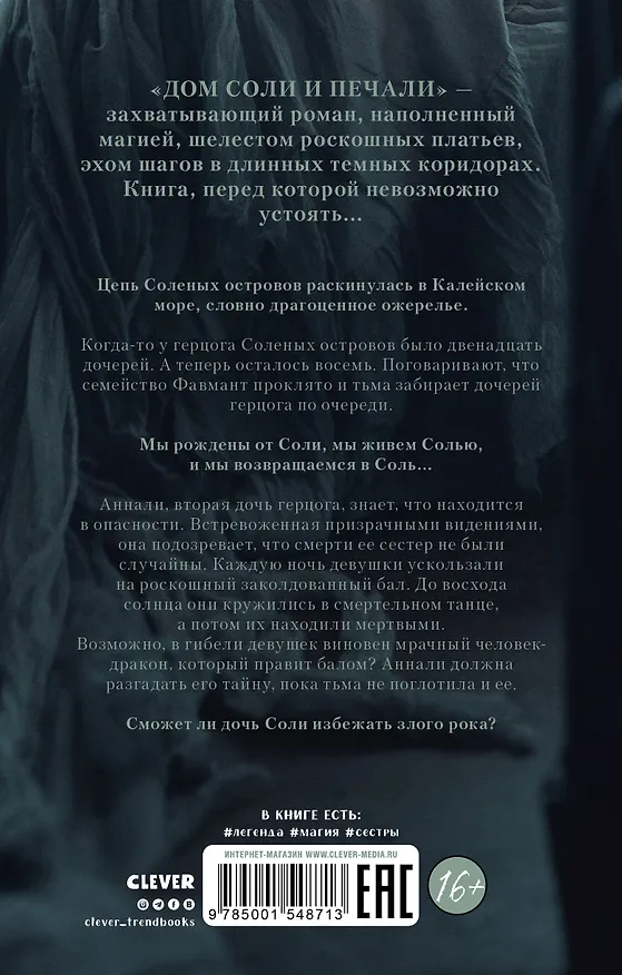 Книга Дом соли и печали (Эрин Крейг) — 2