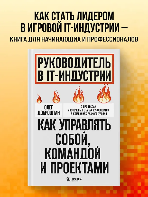Книга Руководитель в IT-индустрии. Как управлять собой, командой и проектами (Олег Доброштан) — 5