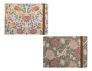 Скетчбук 150*210 50л "У.Моррис.Розы" 160г/м2, тверд.обл., резинка, ассорти 3134493