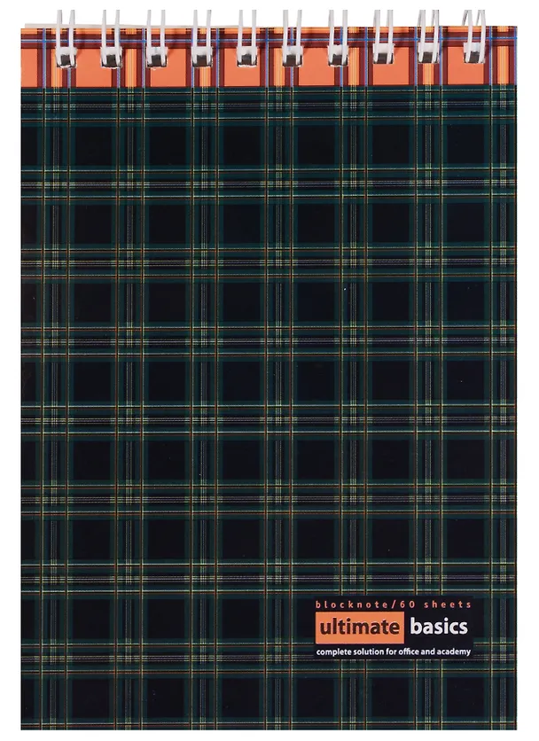 Блокнот А6 60 листов клетка "ULTIMATE BASICS" 235171 — 2
