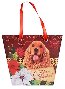 Аромасаше в сумочке С Новым годом, яблоко