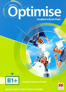 Optimise B1+. Students Book Pack+Students Resource Centre+Online Code