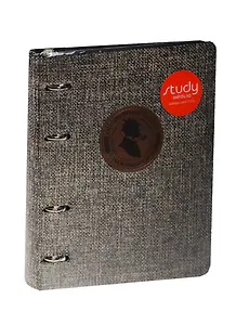 Тетрадь на кольцах в клетку InFolio, Sherlock, 120 листов