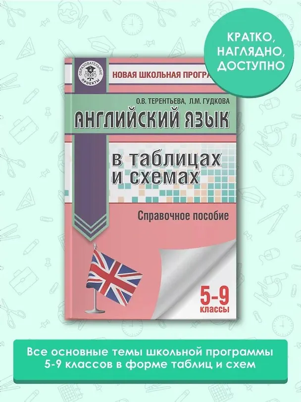 Книга Английский язык в таблицах и схемах. 5-9 классы. Справочное пособие (Лидия Гудкова) — 4