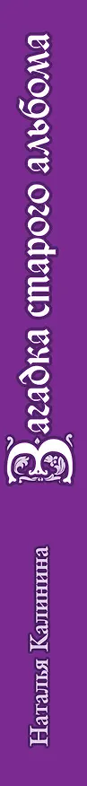 Книга Загадка старого альбома: роман (Наталья Калинина) — 3