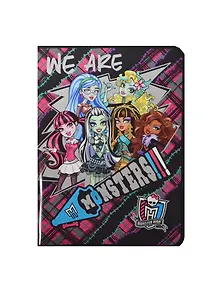 Папка для труда А4 "Monster High", пластик, Академия Групп