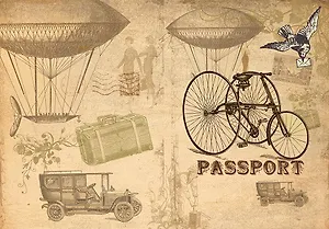 Обложка для паспорта (32393) (133х191) (ПВХ)