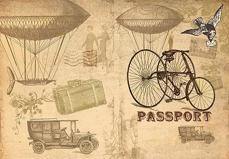 Обложка для паспорта (32393) (133х191) (ПВХ) 2371268 — 1