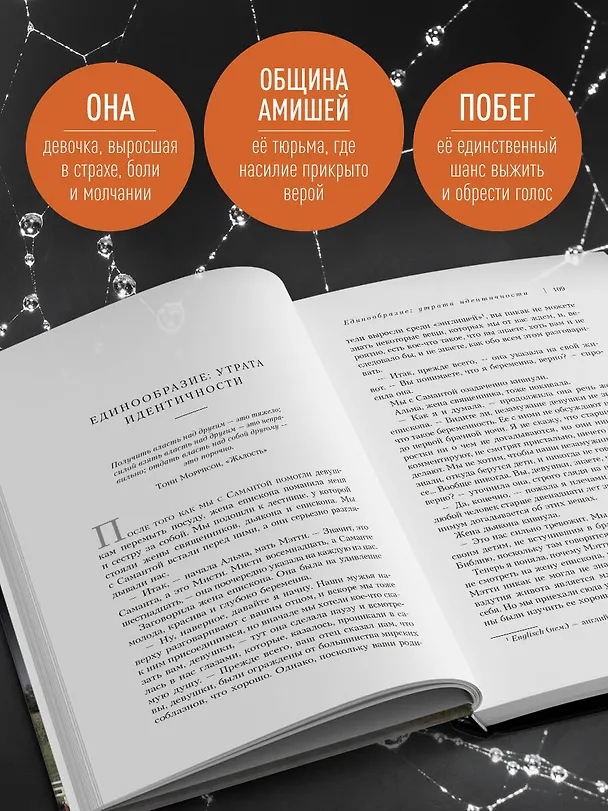 Книга Слезы безгласных. Она вырвалась из мира амишей, где боль называли смирением (Мисти Гриффин) — 7