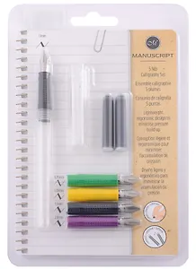 Набор для каллиграфии "Creative" для левшей, 5 предметов, блистер, Manuscript