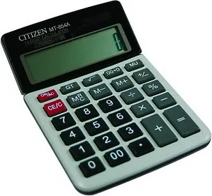 Калькулятор 14 разрядный настольный CITIZEN МТ-854А, подъем дисплея 209451