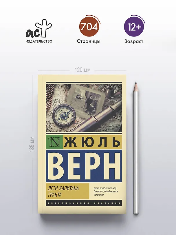 Книга Дети капитана Гранта (Жюль Габриэль Верн) — 5