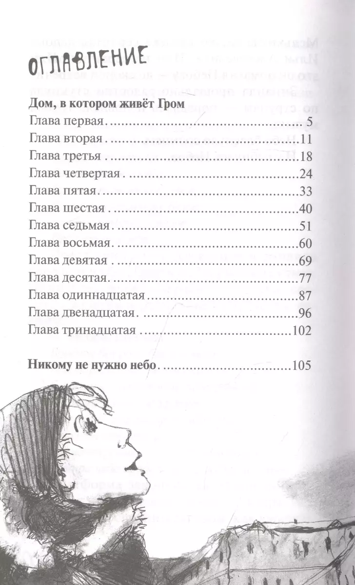 Дом, в котором живет Гром. Никому не нужно небо. Повести (Елена Бодрова) -  купить книгу с доставкой в интернет-магазине «Читай-город». ISBN:  978-5-907377-13-4