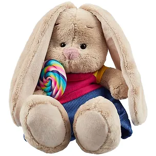 Мягкая игрушка Зайка Ми Радуга на палочке (15 см) (SidX-472) 2882168