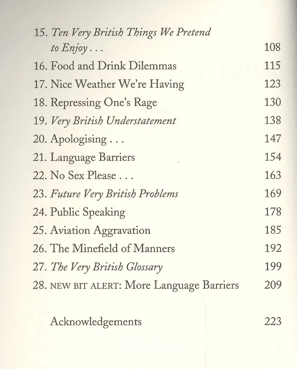 Книга Very British Problems: Making Life Awkward for Ourselves, One Rainy Day at a Time () — 3