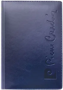 Ежедневник недат. А5 144л "Tuileries" кожзам, синий, Pierre Cardin