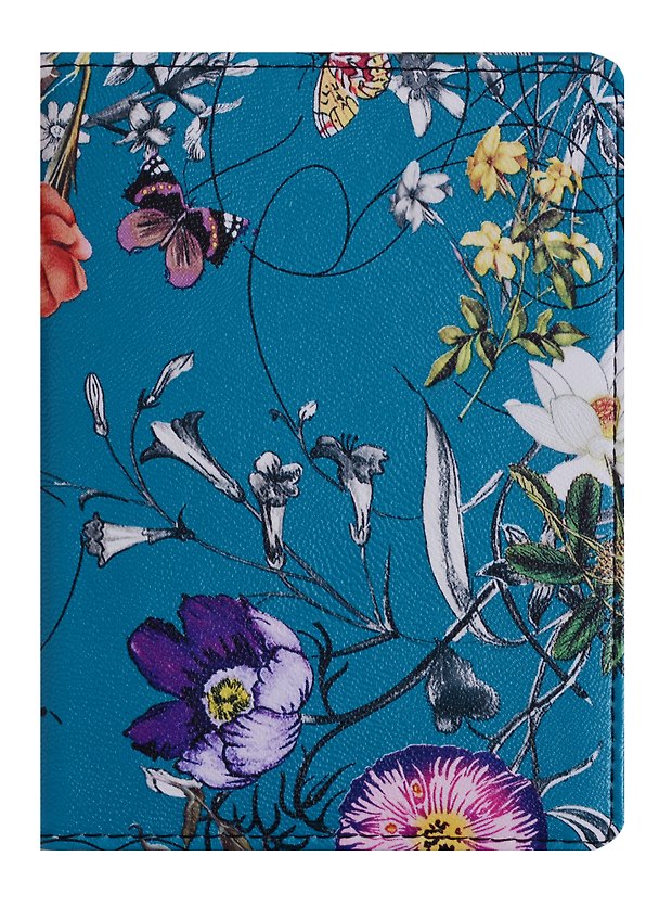 Обложка для автодокументов «Butterfly», морская волна, искусственная кожа, InFolio 248611 — 1