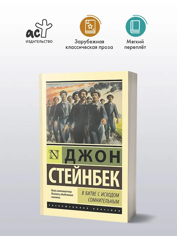 Книга В битве с исходом сомнительным (Джон Стейнбек) — 4