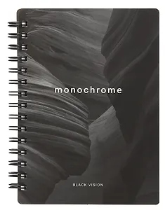 Записная книжка А6 120 листов в клетку, "Dune", ущелье, на спирали