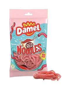 Мармелад VEGAN/HALAL Спагеттини клубника, 200г