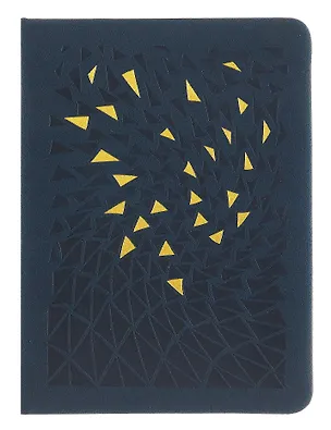 Записная книжка «Gallery. Ночной NEW» А6, 80 листов в клетку, экокожа, Listoff 3075573