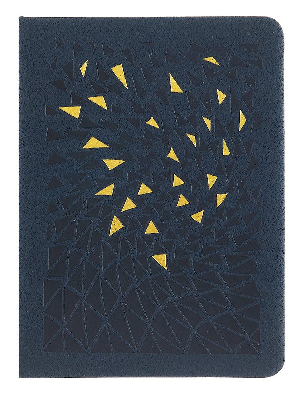 Записная книжка «Gallery. Ночной NEW» А6, 80 листов в клетку, экокожа, Listoff 3075573 — 1
