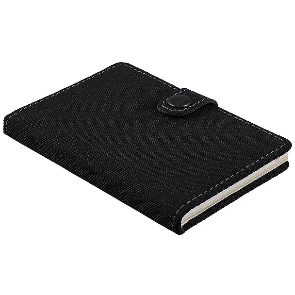 Алфавитная книга Lezar А7+, 64 листа, чёрная 262331 — 2