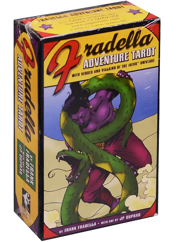 Книга Fradella adventure tarot / Фраделла таро () — 1