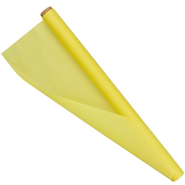 Бумага шелковая 50*500см 20г/м2 лимон, рулон, Canson 224302 — 1