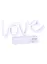 Светильник Led неоновый Love (пластик) (25х14) (12-6361-DL-B0029) — 2848518 — 1