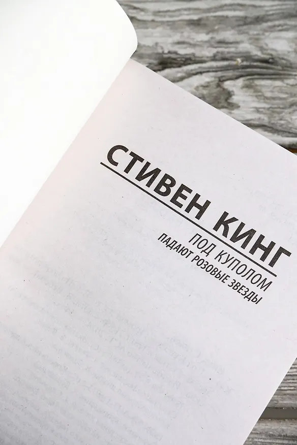 Книга Под Куполом. Падают розовые звезды (Стивен Кинг) — 12