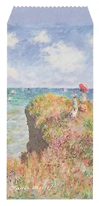 Конверт для денег "Клод Моне. Прогулка по скалам" 5шт/упак