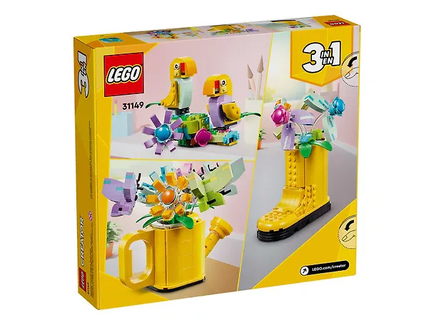 LEGO Creator 3in1: Цветы в лейке, 420 деталей (31149) 3139750 — 8