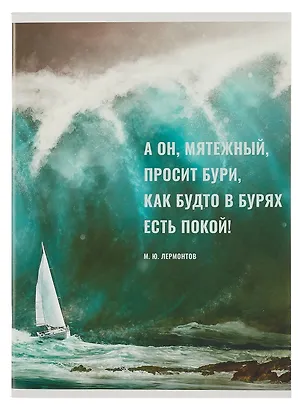Тетрадь в клетку Listoff, "Парус", А4, 80 листов 3022325