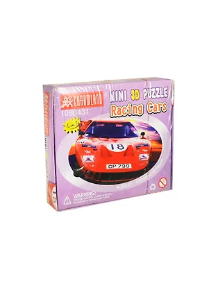 Конструктор-мини 1080431 Гоночные машины 6 моделей (40 эл.) (Charmland) 2153043