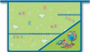 Папка для уроков труда А4 (330*233мм) Феникс+ Пора в школу пластиковая, на молнии 43617 401553