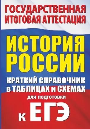 История. Краткий справочник в таблицах и схемах для подготовки к ЕГЭ — 2719855 — 1