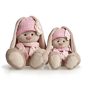 Мягкая игрушка Зайка Ми в розовой шапочке (22 см) (SidM-013)