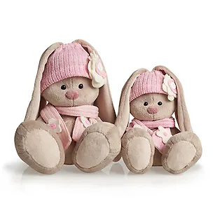 Мягкая игрушка Зайка Ми в розовой шапочке (22 см) (SidM-013) 2394717