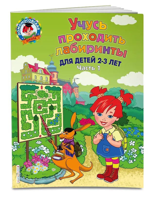 Книга Учусь проходить лабиринты: для детей 2-3 лет. Ч 1 (Юлия Сафина) — 4