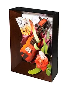 Панно из кожи Скрипка (27х32) (625391)