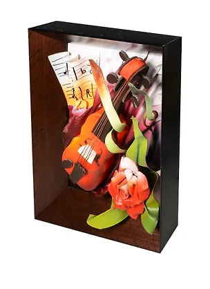 Панно из кожи Скрипка (27х32) (625391) 2409859