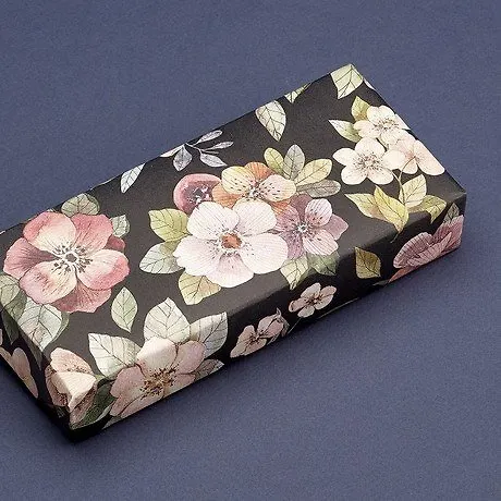 Бумага подарочная, Комплект-Подписные издания, Night flowe, 70см*1м 331806 — 1