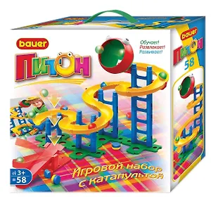 Игра, BAUER, Кроха питончик с катапультой