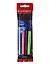 Ручки шариковые синие 04шт "U-109 Stick&Grip Neon" 1,0мм, подвес, ErichKrause — 3116038 — 1