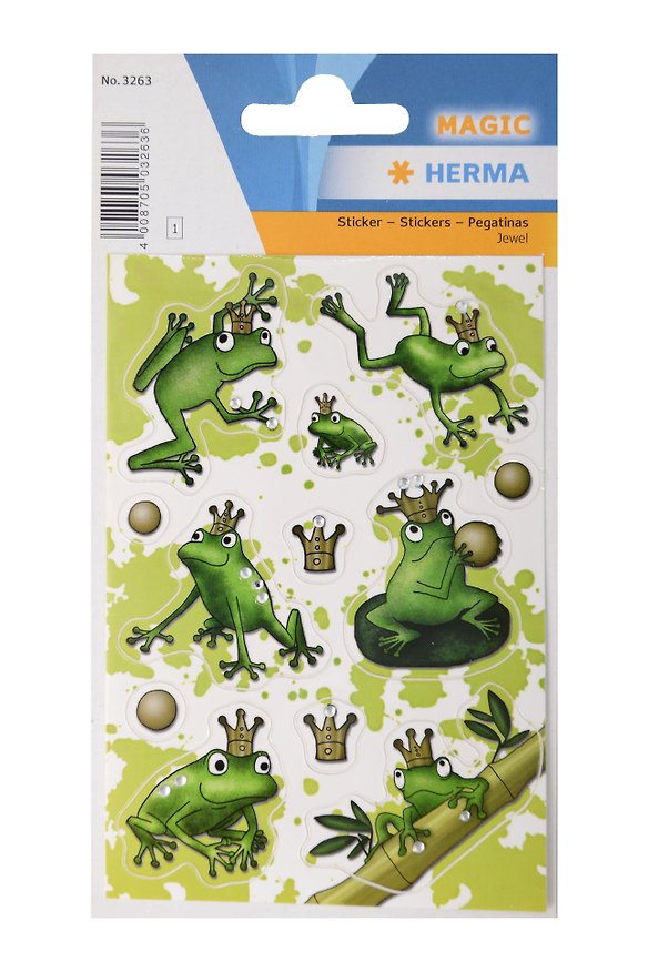 HERMA Наклейки MAGIC Царевна-Лягушка (Кристал) 308446 — 1
