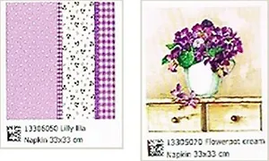 Наб. салф. для декупажа Фиалки (5070/03306) (2шт)