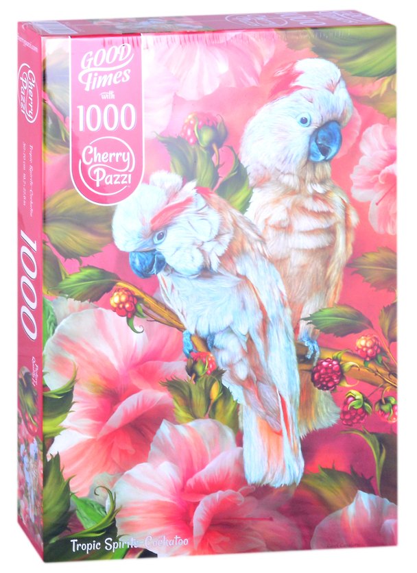 Пазл 1000 дет. Тропические какаду Cherry Pazzl 30462 2881449 — 1