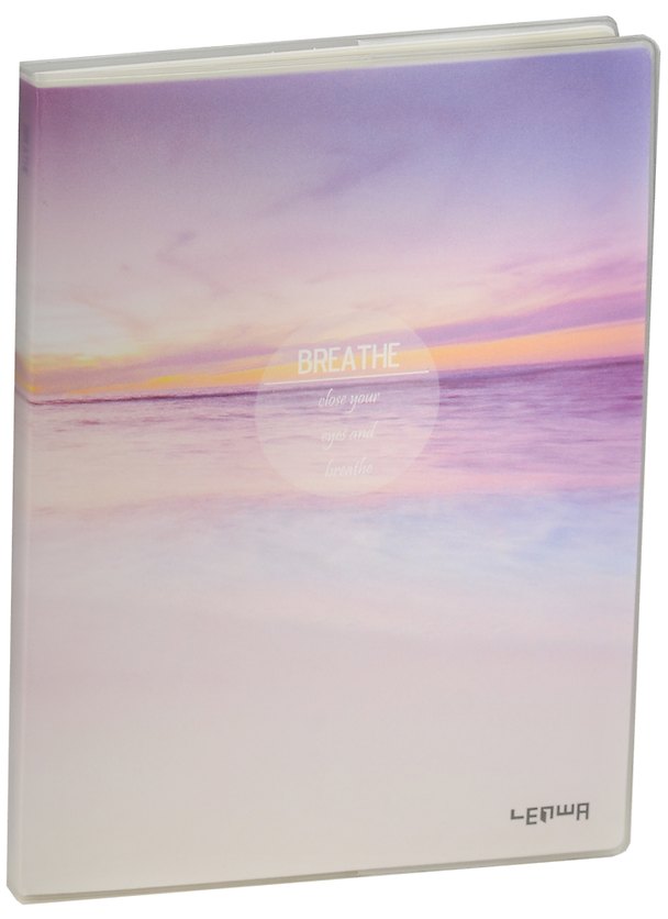 Тетрадь общая «Breathe», 80 листов в клетку, А5 - Lenwa 241121 — 1