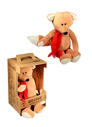 Мягкая игрушка Лисёнок Рыжик в шарфике (20 см) (OS085/20) 2513171